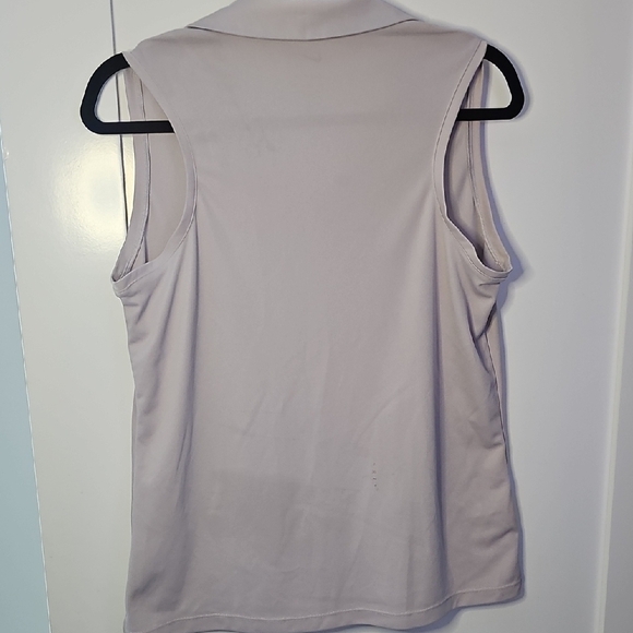 Nike Gray Sleeveless Polo Tank Top - Picture 6 of 7